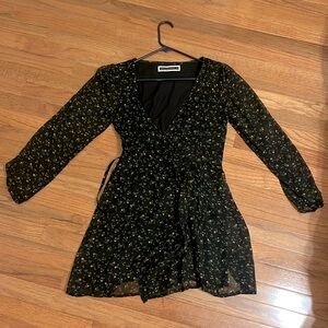 Abercrombie and Fitch Floral Wrap Dress